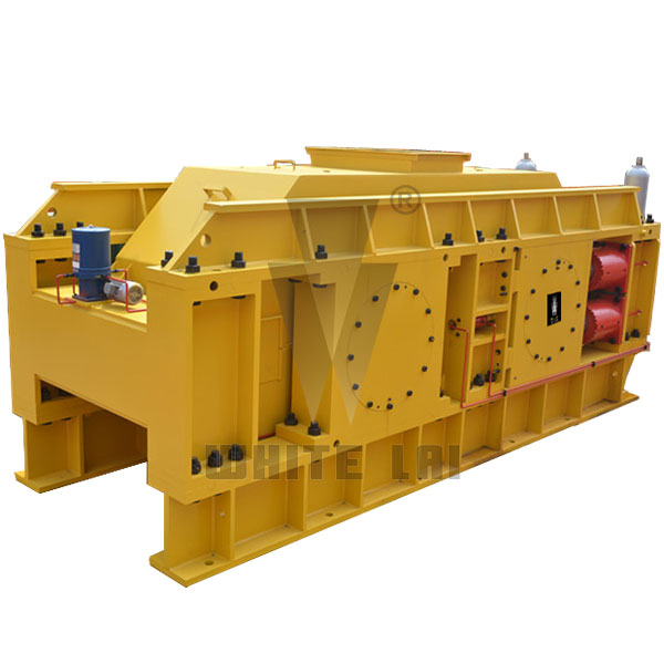 Hydraulic double-roll crusher